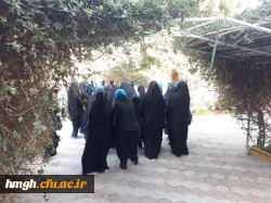بازدید دانش آموزان دبیرستان حانیه منطقه کهک از پردیس حضرت معصومه(س) 2