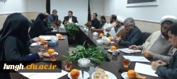 برگزاری جلسه شورای فرهنگی استان 5