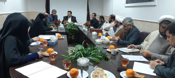 برگزاری جلسه شورای فرهنگی استان 5