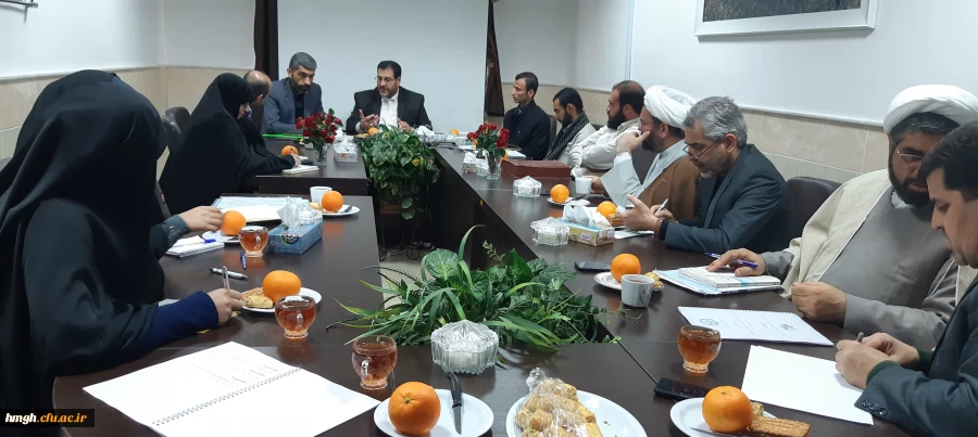 برگزاری جلسه شورای فرهنگی استان 5