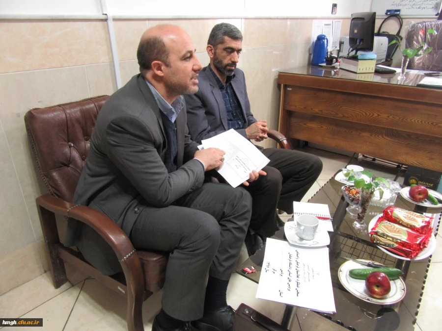 بازدید اداره کل برنامه ریزی فرهنگی و اجتماعی دانشگاه فرهنگیان از فعالیت های واحد فرهنگی پردیس حضرت معصومه(س) 2