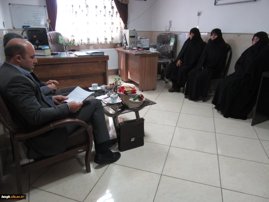 بازدید اداره کل برنامه ریزی فرهنگی و اجتماعی دانشگاه فرهنگیان از فعالیت های واحد فرهنگی پردیس حضرت معصومه(س) 2