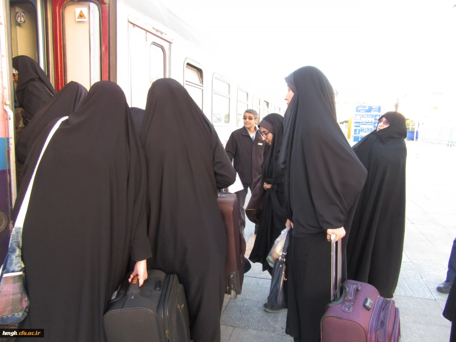 اعزام دانشجومعلمان پردیس حضرت معصومه(س) به اردوی زیارتی مشهد مقدس 2