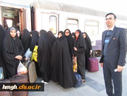 اعزام دانشجومعلمان پردیس حضرت معصومه(س) به اردوی زیارتی مشهد مقدس 2