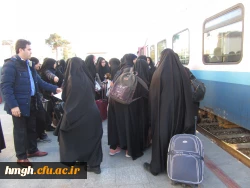 اعزام دانشجومعلمان پردیس حضرت معصومه(س) به اردوی زیارتی مشهد مقدس 2