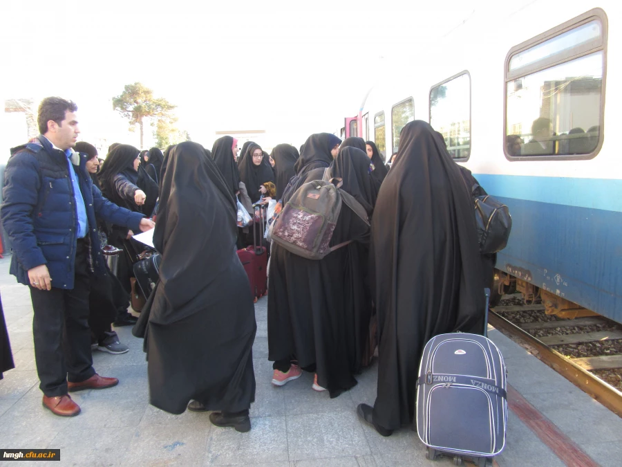 اعزام دانشجومعلمان پردیس حضرت معصومه(س) به اردوی زیارتی مشهد مقدس 2