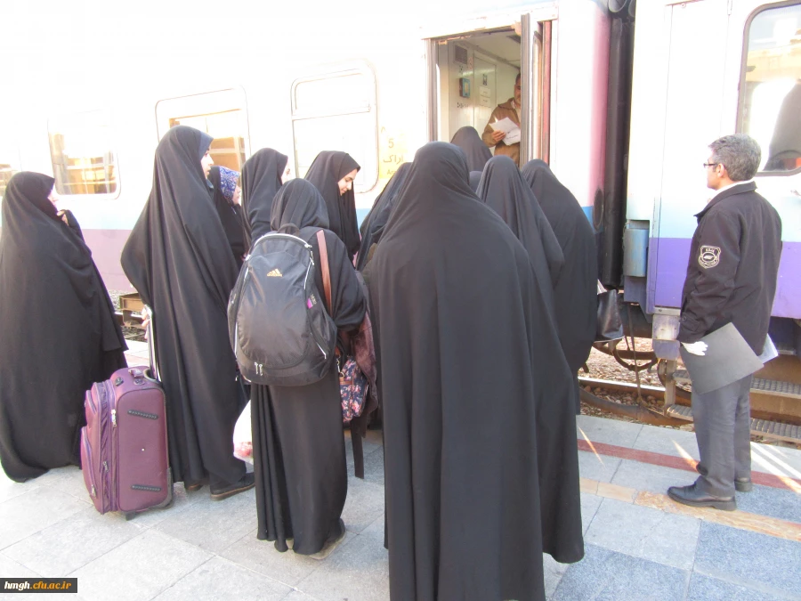 اعزام دانشجومعلمان پردیس حضرت معصومه(س) به اردوی زیارتی مشهد مقدس 2