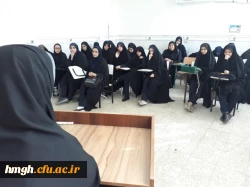 بازدید دانش آموزان دبیرستان حضرت زهرا(س) از پردیس حضرت معصومه(س) 2