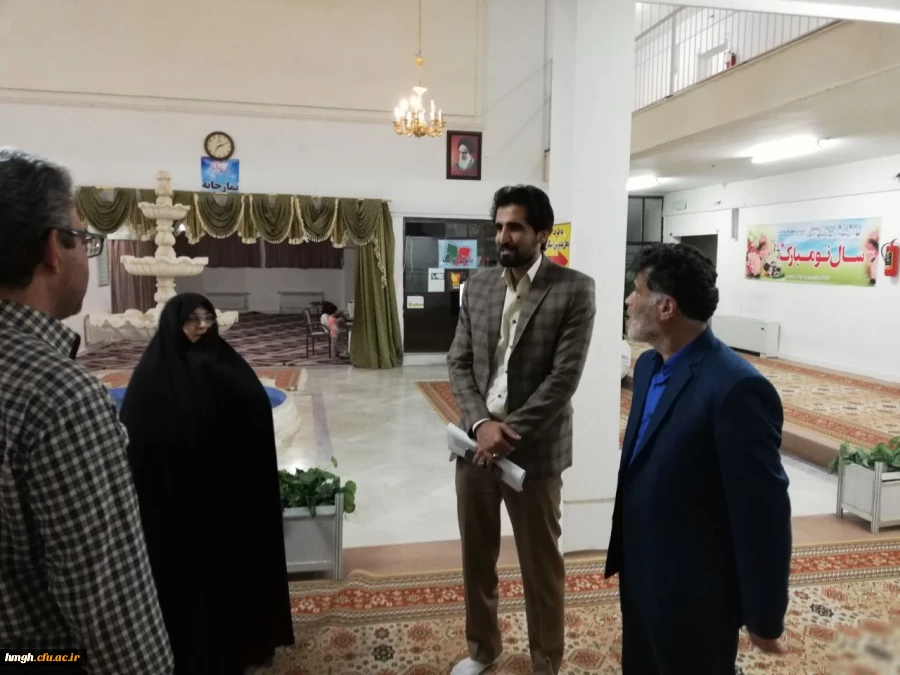 بازدید مسؤولان استانداری قم از اسکان نوروزی پردیس حضرت معصومه (س) 2