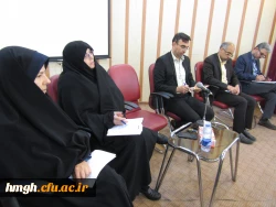 نشست مسؤولان پردیس حضرت معصومه(س) با نمایندگان دانشجویی 2