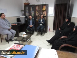 دیدار سرپرست امور پردیس های استان قم با کارکنان پردیس حضرت معصومه(س) 2
