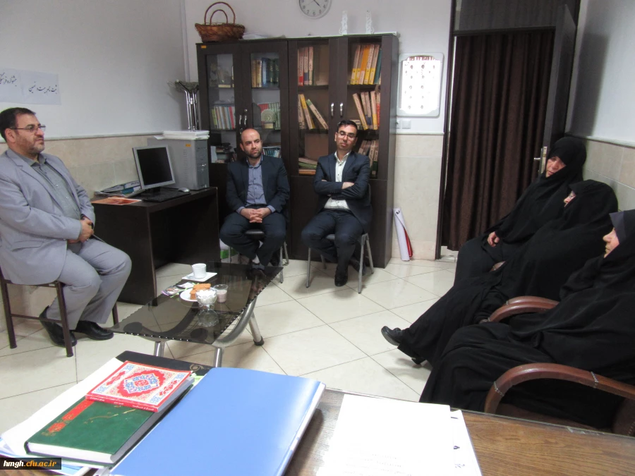 دیدار سرپرست امور پردیس های استان قم با کارکنان پردیس حضرت معصومه(س) 2