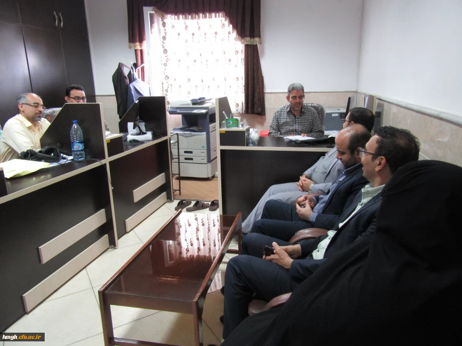 دیدار سرپرست امور پردیس های استان قم با کارکنان پردیس حضرت معصومه(س) 2