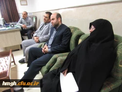 دیدار سرپرست امور پردیس های استان قم با کارکنان پردیس حضرت معصومه(س) 2