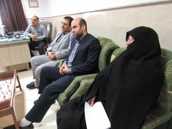 دیدار سرپرست امور پردیس های استان قم با کارکنان پردیس حضرت معصومه(س) 2