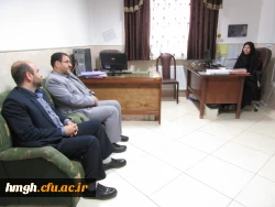 دیدار سرپرست امور پردیس های استان قم با کارکنان پردیس حضرت معصومه(س) 2