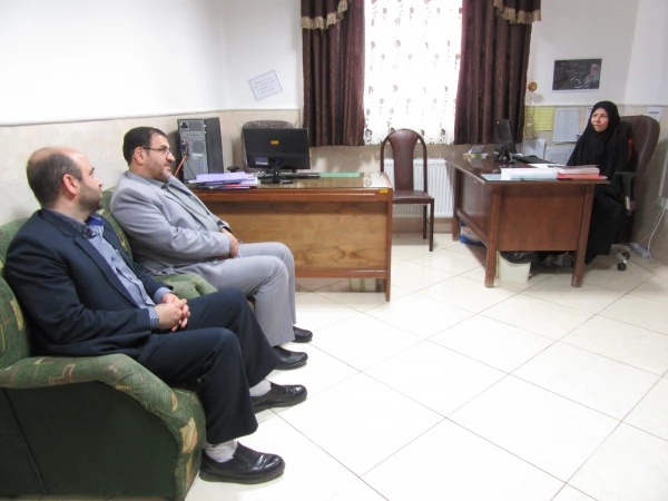 دیدار سرپرست امور پردیس های استان قم با کارکنان پردیس حضرت معصومه(س) 2