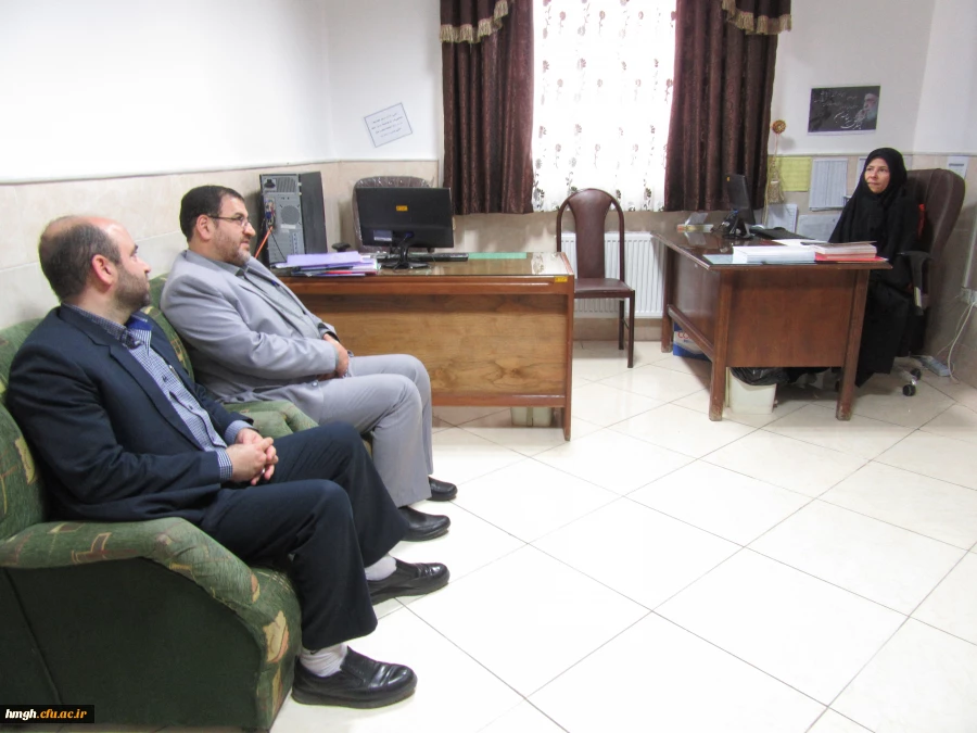 دیدار سرپرست امور پردیس های استان قم با کارکنان پردیس حضرت معصومه(س) 2