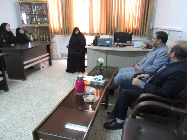 دیدار سرپرست امور پردیس های استان قم با کارکنان پردیس حضرت معصومه(س) 2