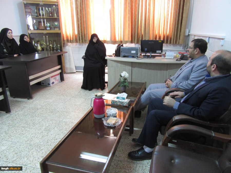 دیدار سرپرست امور پردیس های استان قم با کارکنان پردیس حضرت معصومه(س) 2