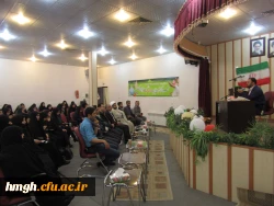 برنامه ساعت فرهنگی پردیس حضرت معصومه(س) با سخنرانی سرهنگ شفیعی 2