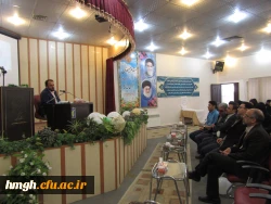 برنامه ساعت فرهنگی پردیس حضرت معصومه(س) با سخنرانی سرهنگ شفیعی 2