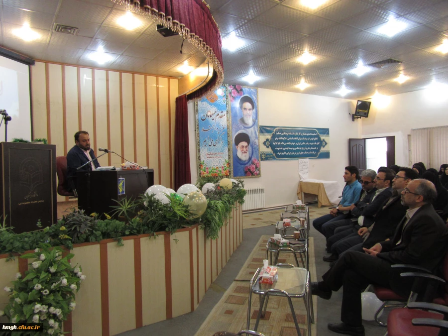 برنامه ساعت فرهنگی پردیس حضرت معصومه(س) با سخنرانی سرهنگ شفیعی 2