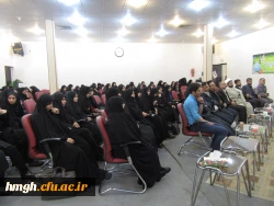 برنامه ساعت فرهنگی پردیس حضرت معصومه(س) با سخنرانی سرهنگ شفیعی 2