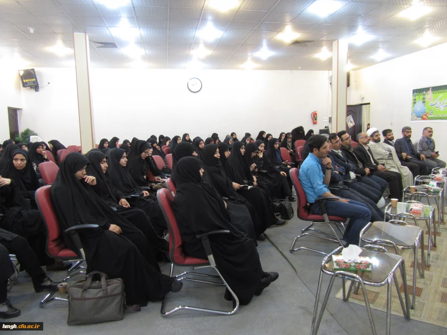 برنامه ساعت فرهنگی پردیس حضرت معصومه(س) با سخنرانی سرهنگ شفیعی 2