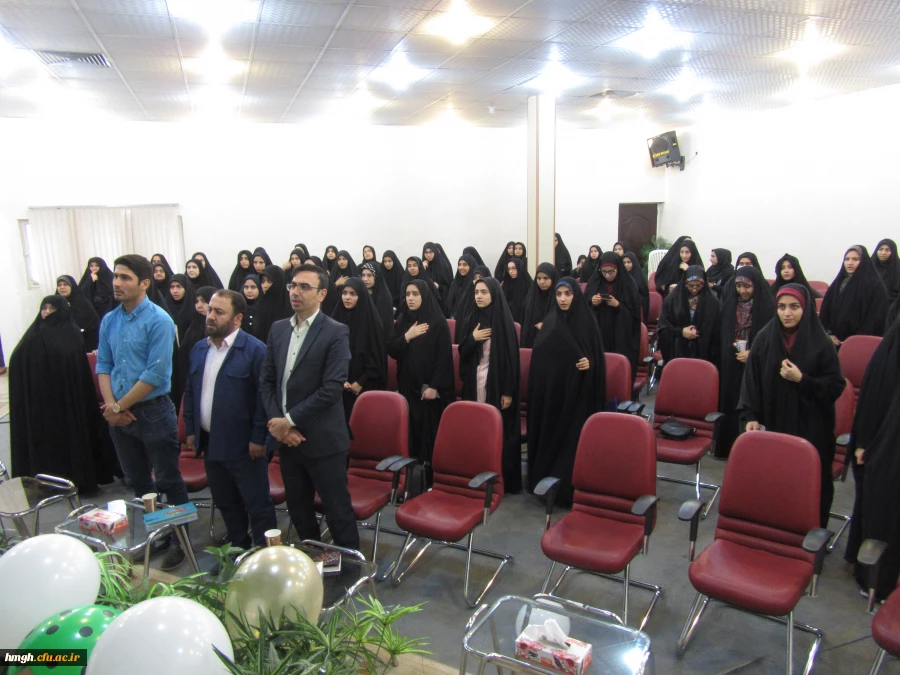 برنامه ساعت فرهنگی پردیس حضرت معصومه(س) با سخنرانی سرهنگ شفیعی 2