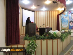 برنامه ساعت فرهنگی پردیس حضرت معصومه(س) با سخنرانی سرهنگ شفیعی 2