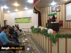 برنامه ساعت فرهنگی پردیس حضرت معصومه(س) با سخنرانی سرهنگ شفیعی 2