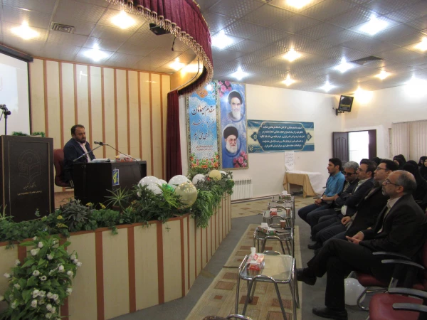 برنامه ساعت فرهنگی پردیس حضرت معصومه(س) با سخنرانی سرهنگ شفیعی 2