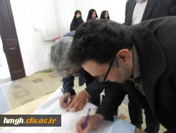 برنامه ساعت فرهنگی پردیس حضرت معصومه(س) با سخنرانی سرهنگ شفیعی 2