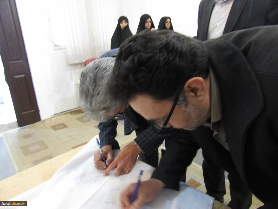 برنامه ساعت فرهنگی پردیس حضرت معصومه(س) با سخنرانی سرهنگ شفیعی 2