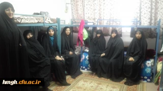 بازدید سرپرست پردیس حضرت معصومه(س) از سرای دانشجویی پردیس به مناسبت هفته سلامت