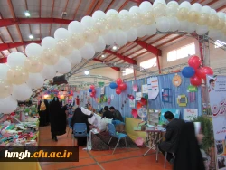 بازدید دانشجومعلمان پردیس حضرت معصومه(س) از نمایشگاه دست ساخته های دانش آموزان در نهمین جشنواره جابر ابن حیان 2