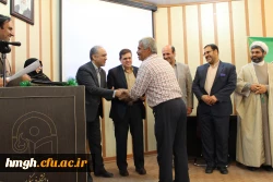 برگزاری مراسم بزرگداشت دهه سرآمدی آموزش و مقام شامخ معلم با حضور دکتر خنیفر ریاست محترم دانشگاه فرهنگیان در پردیس حضرت معصومه(س)  5