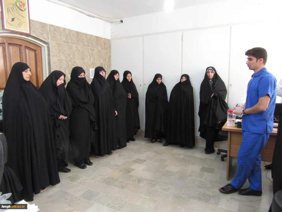 بازدید اساتید و کارکنان پردیس حضرت معصومه(س) از مرکز فوق تخصصی درمان ناباروری جهاددانشگاهی واحد استان قم (رویا) 2