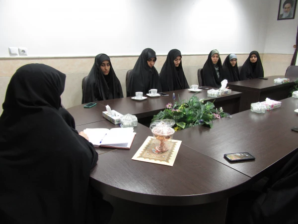 معارفه مسؤول بسیج دانشجویی پردیس حضرت معصومه(س) 2