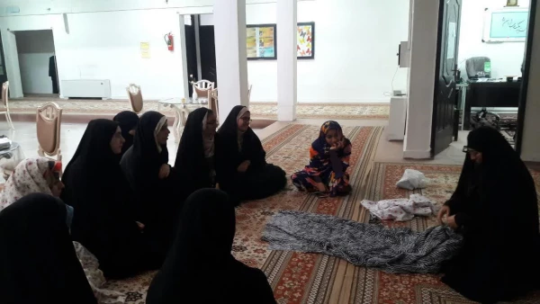 کارگاه آموزش برش چادر در هفته سرای دانشجویی 2