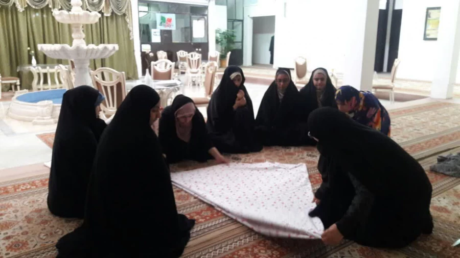 کارگاه آموزش برش چادر در هفته سرای دانشجویی 3