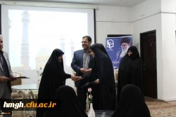 معاون دانشجویی دانشگاه فرهنگیان از انتخابات شورای صنفی پردیس حضرت معصومه(س) بازدید نمود. 2