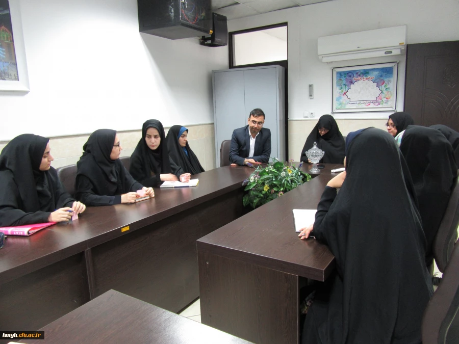 تشکیل اولین جلسه شورای صنفی منتخب پردیس حضرت معصومه(س) 2