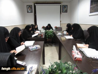 جلسه جزءخوانی قرآن کریم در ایام سوگواری شهادت حضرت امیرالمؤمنین علیه السلام