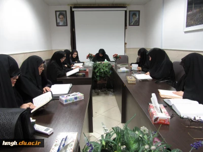 جلسه جزءخوانی قرآن کریم در ایام سوگواری شهادت حضرت امیرالمؤمنین علیه السلام