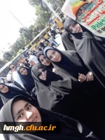 شرکت اساتید، کارکنان و دانشجومعلمان پردیس حضرت معصومه(س) در راهپیمایی پرشکوه روز قدس 2