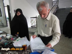 بازدید مسؤولان دانشگاه فرهنگیان استان قم از پردیس حضرت معصومه(س) در نخستین روز برگزاری امتحانات پایان نیمسال دوم 2