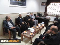 برگزار شد: 

جلسه هماهنگی مراسم تدفین پیکر مطهر شهید گمنام در پردیس حضرت معصومه(س) 2