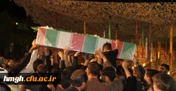 برگزاری مراسم شب وداع با شهید گمنام در پردیس حضرت معصومه(س) 2